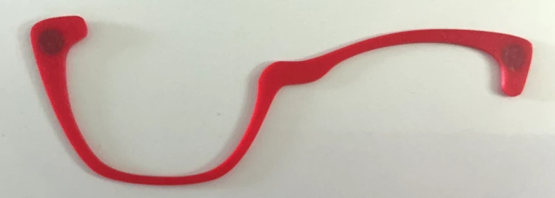 Wanda Half Topper; red
