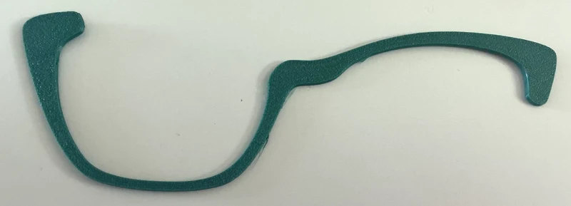 Wanda Half Topper; dark green