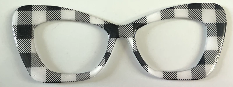 Wanda Topper; hybrid; black/white/gray plaid