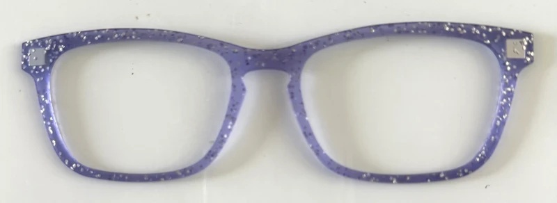 PAIR Casper Topper; purple sparkle