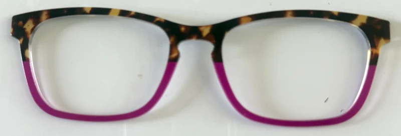 PAIR Casper Topper; tort/fuschia split