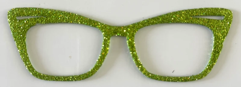 Casper Topper; hybrid; lime green glitter