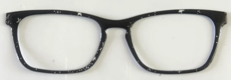 Casper Topper; flexi; silver stars on black