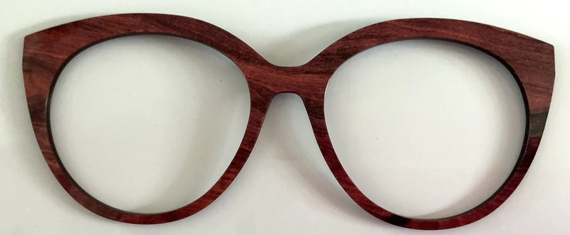 PAIR Zuri Topper; wood pattern
