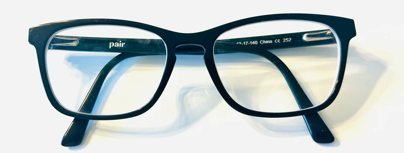 PAIR Black Casper Frame