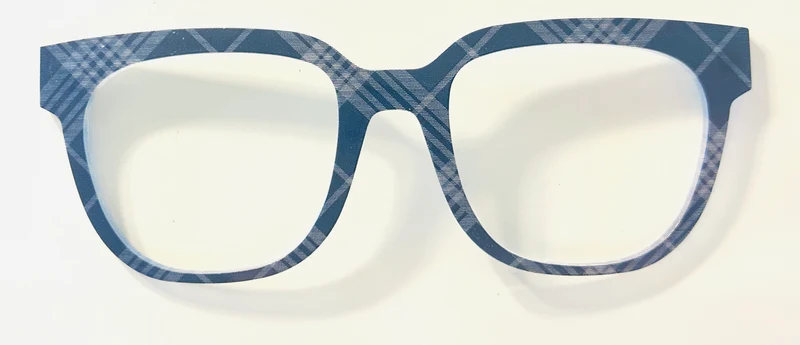 PAIR Murphy Topper; blue plaid