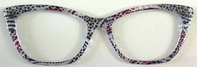 Wanda Topper; animal print and stripes