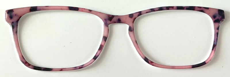 Casper Topper; pink and purple tort