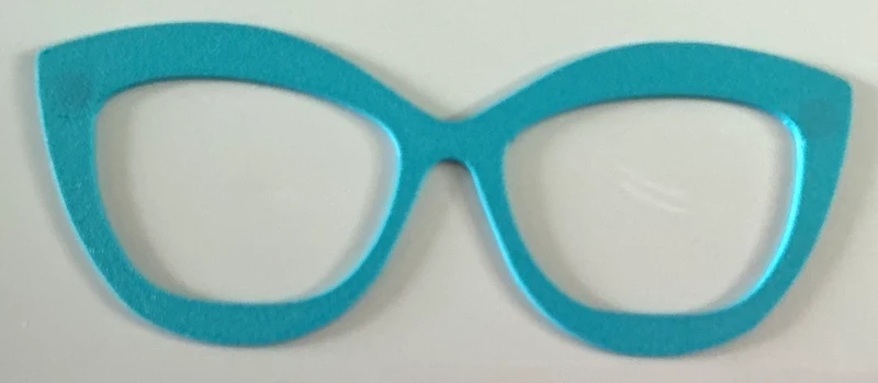 Wanda Topper; hybrid blank; bright blue