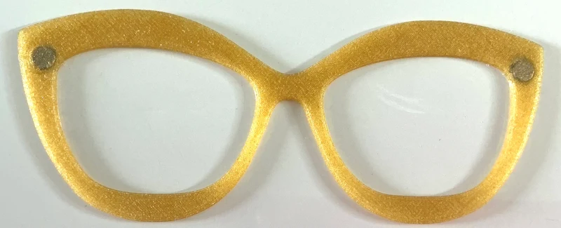 Wanda Topper; hybrid blank; gold