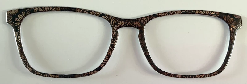 Casper Topper; The Simple Topper; golden floral design