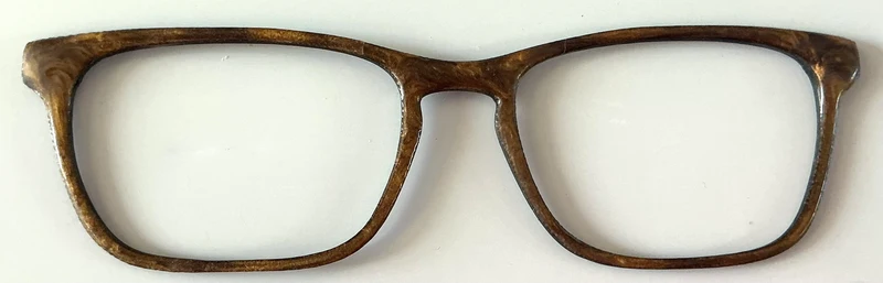 Casper Topper; brown liquid swirls