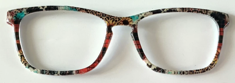 Casper Topper; animal print/cow print/sunflower mash up