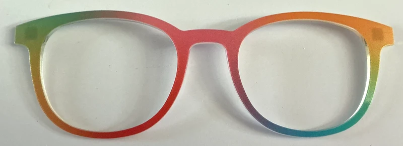 PAIR Reese Topper; green/orange/green