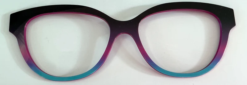 PAIR Quinn Topper; black/purple/light blue gradient