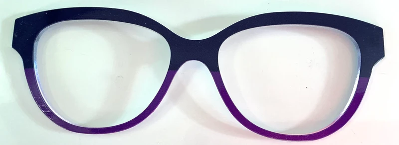 PAIR Quinn Topper; purple split
