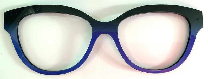 PAIR Quinn Topper; black to blue fade
