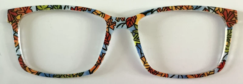 PAIR Kirby Topper; autumn leaves