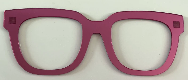 Murphy Topper; solid bubble gum mirror stacker