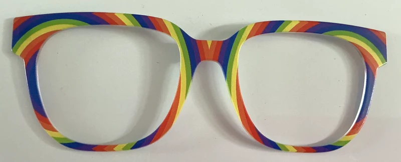 Murphy Topper; rainbow lines