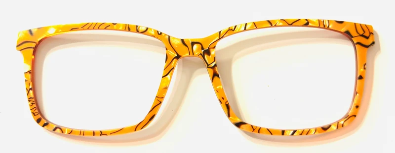 PAIR Premium Kirby Topper; Amber Pearl Marble