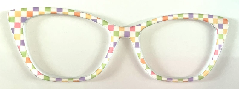 Wanda Topper; pastel squares