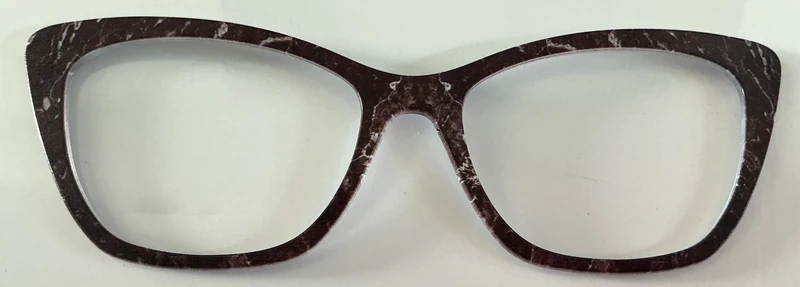 Wanda Topper; brown marble
