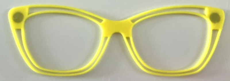 Wanda Topper; contour blank; yellow