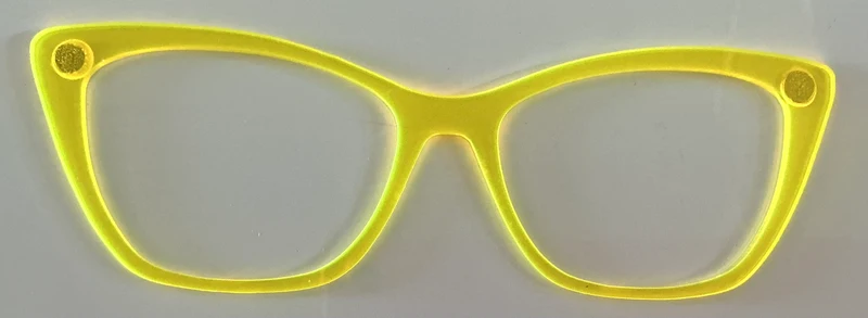 Wanda Topper; bright yellow