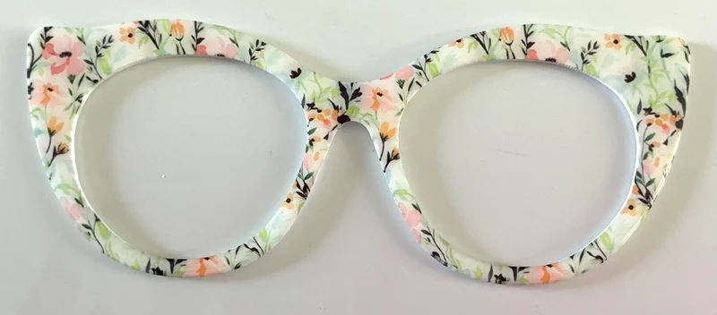 Zuri Topper;Creator; pink and white flowers in light green