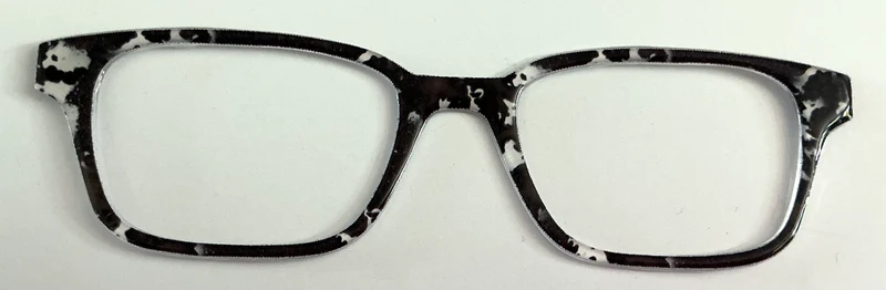 Finley Topper; brown and white cow print