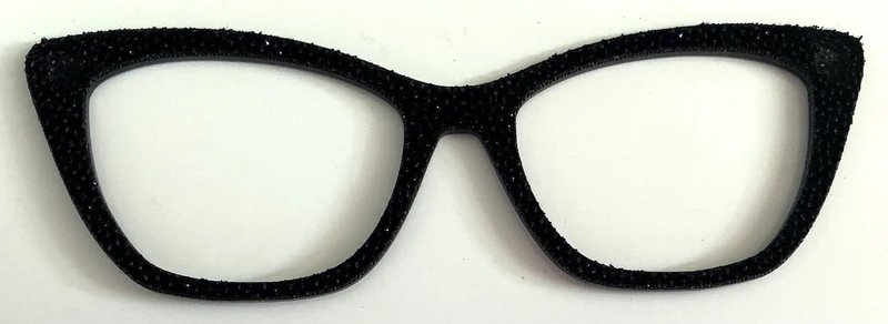 Wanda Topper; Laser Nonna; black fabric