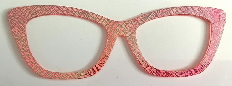 Wanda Topper; Laser Nonna; coral tiny dots