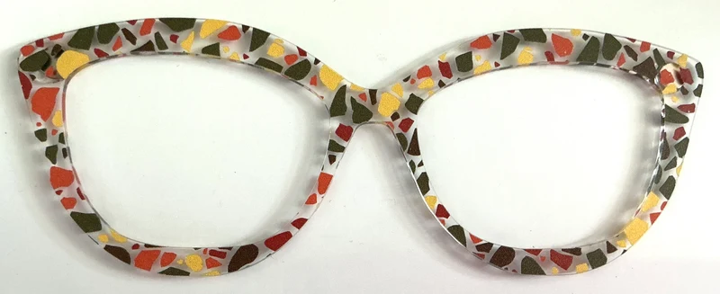 Wan-Zuri Topper; Kiki’s Crafty Designs; green, yellow, and orange misc pieces