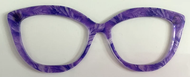 Wan-Zuri Topper; Kiki’s Crafty Designs; purple plant design
