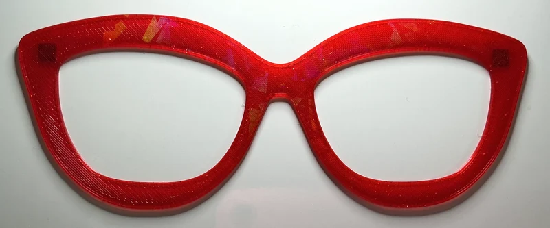 Wanda Topper; hybrid blank; red