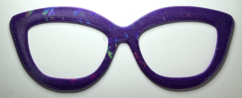 Wanda Topper; hybrid blank; purple