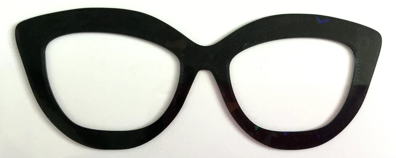 Wanda Topper; stacker; black