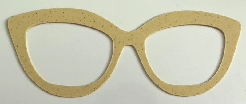 Wanda Topper; stacker; light gold