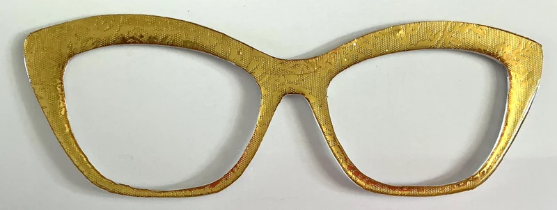 Wanda hybrid Topper; gold shimmer