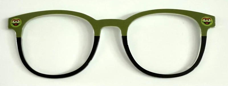 PAIR Reese Topper; Oscar the Grouch Split