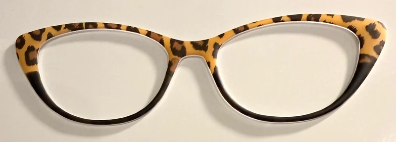 Ella Topper; leopard to black fade