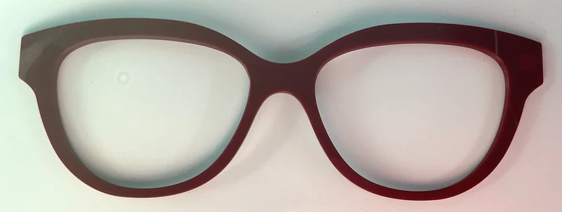 PAIR Quinn Topper; wine red