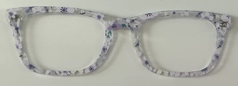 Casper Topper; Laser Nonna; translucent; lavender blooms