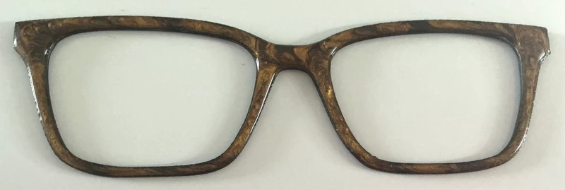 Larkin Topper; gold paint swirls