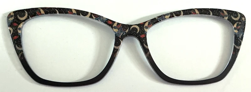 Wanda Topper; girl on moon to black fade