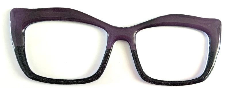Kirby Topper; Creator; dark purple/black shimmer split