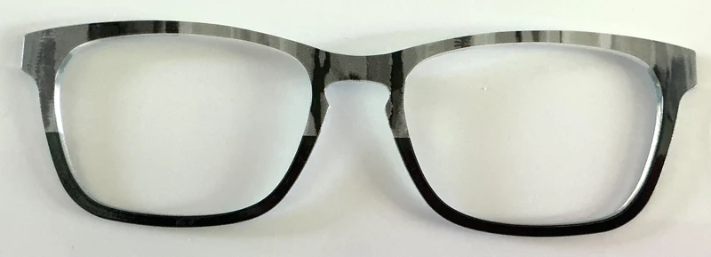 PAIR Casper Topper; Gray Design/Black Split