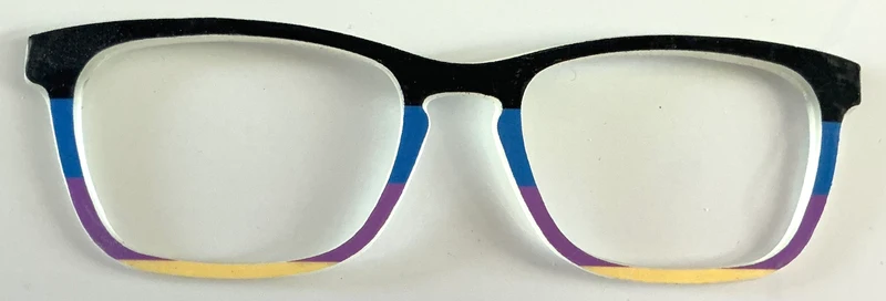 Casper Topper; striped ***scratched