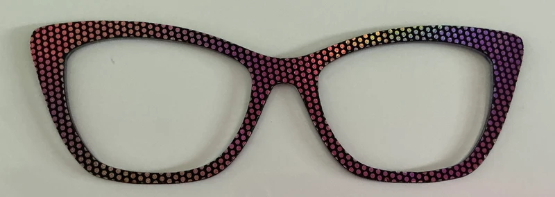 Wanda Topper; Laser Nonna; holographic dots
